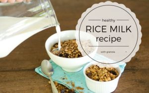 HOW TO MAKE RICE MILK BLUE OSA YOGA COSTA RICA