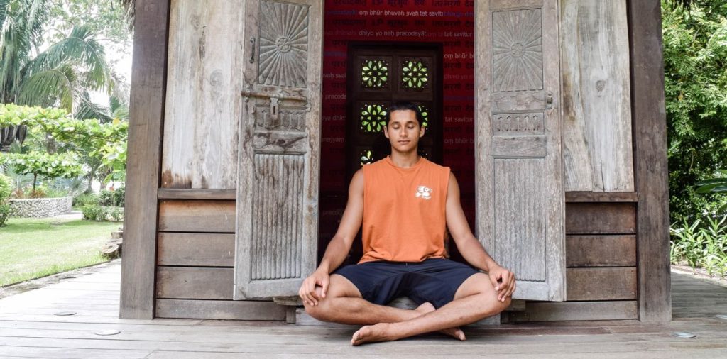 Person Participating in Yoga | Blue Osa