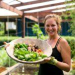 Fresh farm-to-table-goodness from the garden of Blue osa