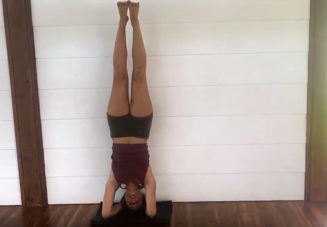 Going for Headstand – Love Life Yoga