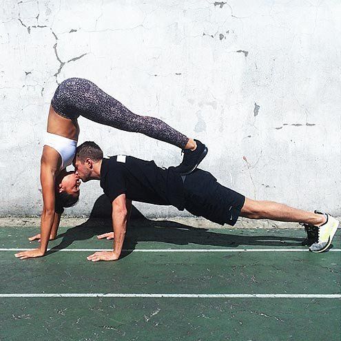 Easy yoga poses you can do with a partner at home