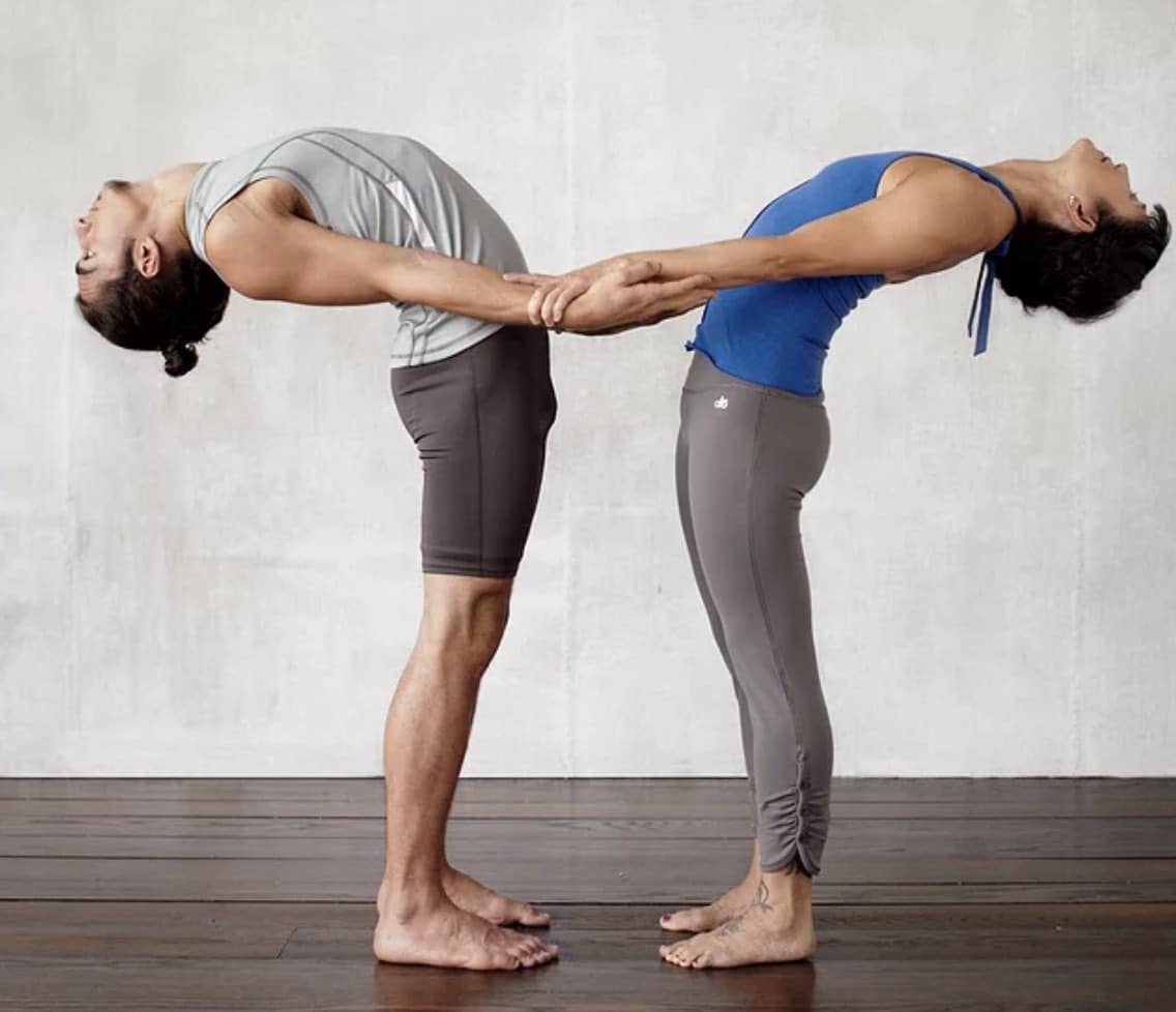 two person yoga poses